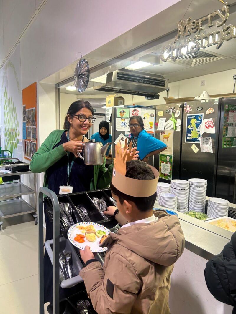 Image for the Tweet beginning: We enjoyed a delicious Christmas