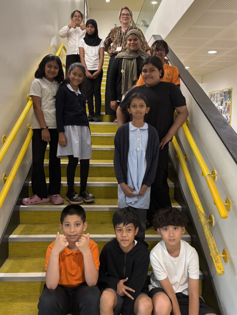 Image for the Tweet beginning: Today, these children in Year